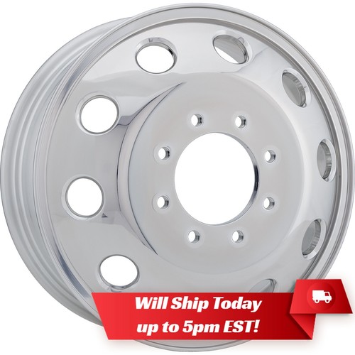 Polished front wheel rim - wheel,